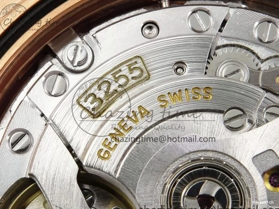 Brown 40 on DayDate Steel Dial Crystal 228235 904L President Bracelet VR3255 ARF 0225